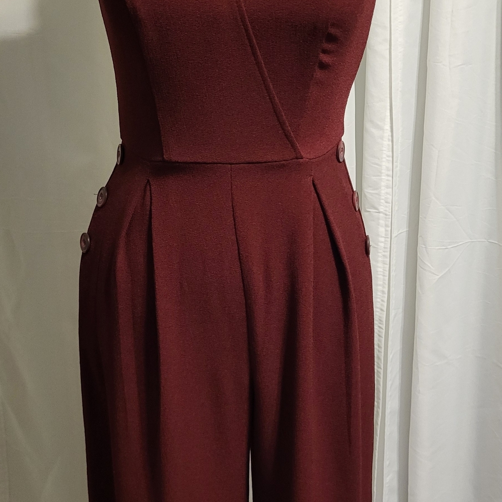 Teeze Me Burgundy Asymmetrical Dress